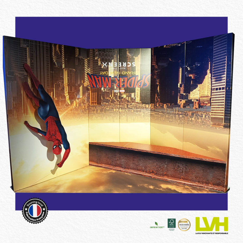 Photocall en carton pour des cinemas